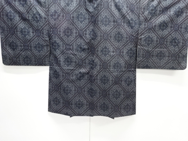 Japanese Kimono / Tsumugi Omeshi Silk